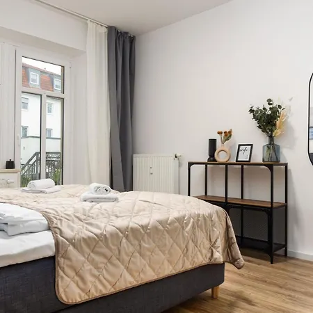 Design 2r Neustadt - Garten - Elbnahe - Airport 德累斯顿