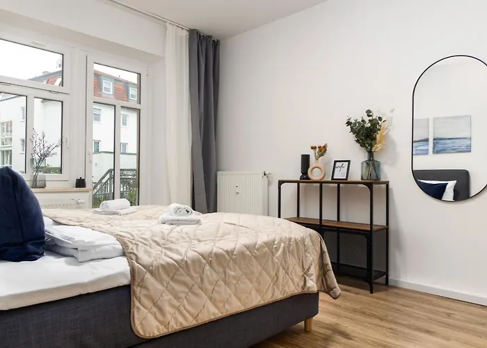 Design 2r Neustadt - Garten - Elbnahe - Airport Дрезден