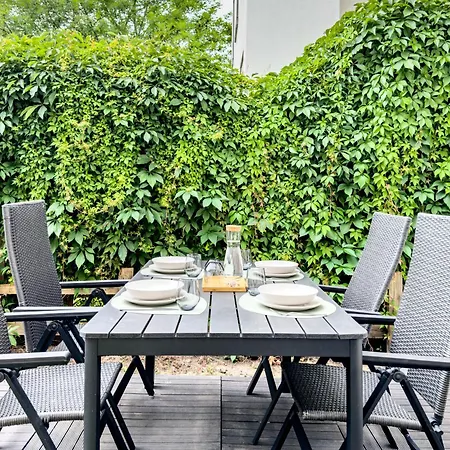 Design 2r Neustadt - Garten - Elbnahe - Airport Appartement *