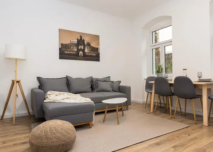 Appartement Design 2r Neustadt - Garten - Elbnahe - Airport *