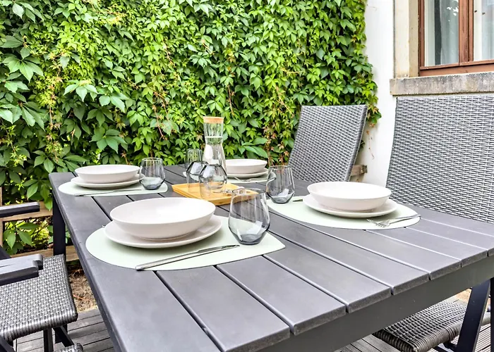Design 2r Neustadt - Garten - Elbnahe - Airport Appartement Dresde