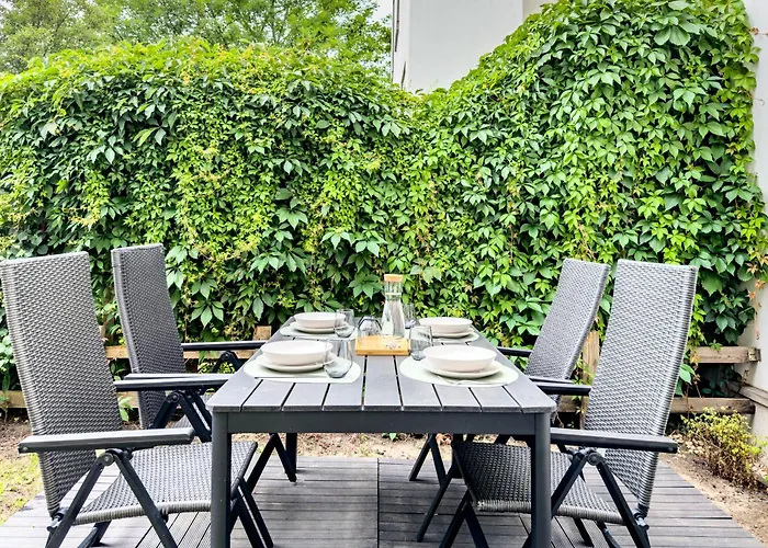 Design 2r Neustadt - Garten - Elbnahe - Airport Appartement *